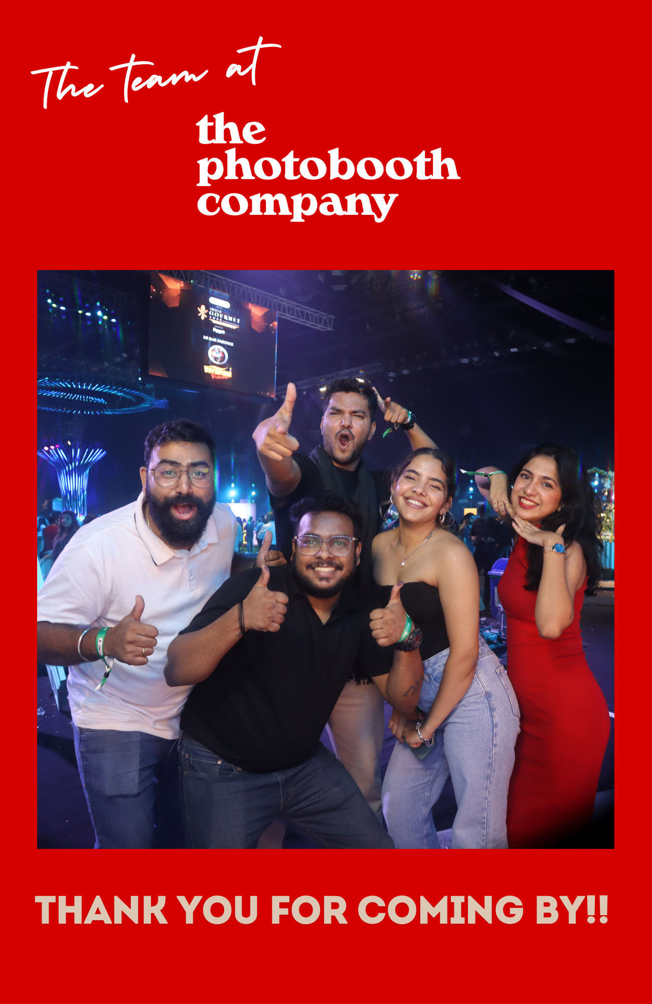 Thank You from the Team of The PhotoBooth Company