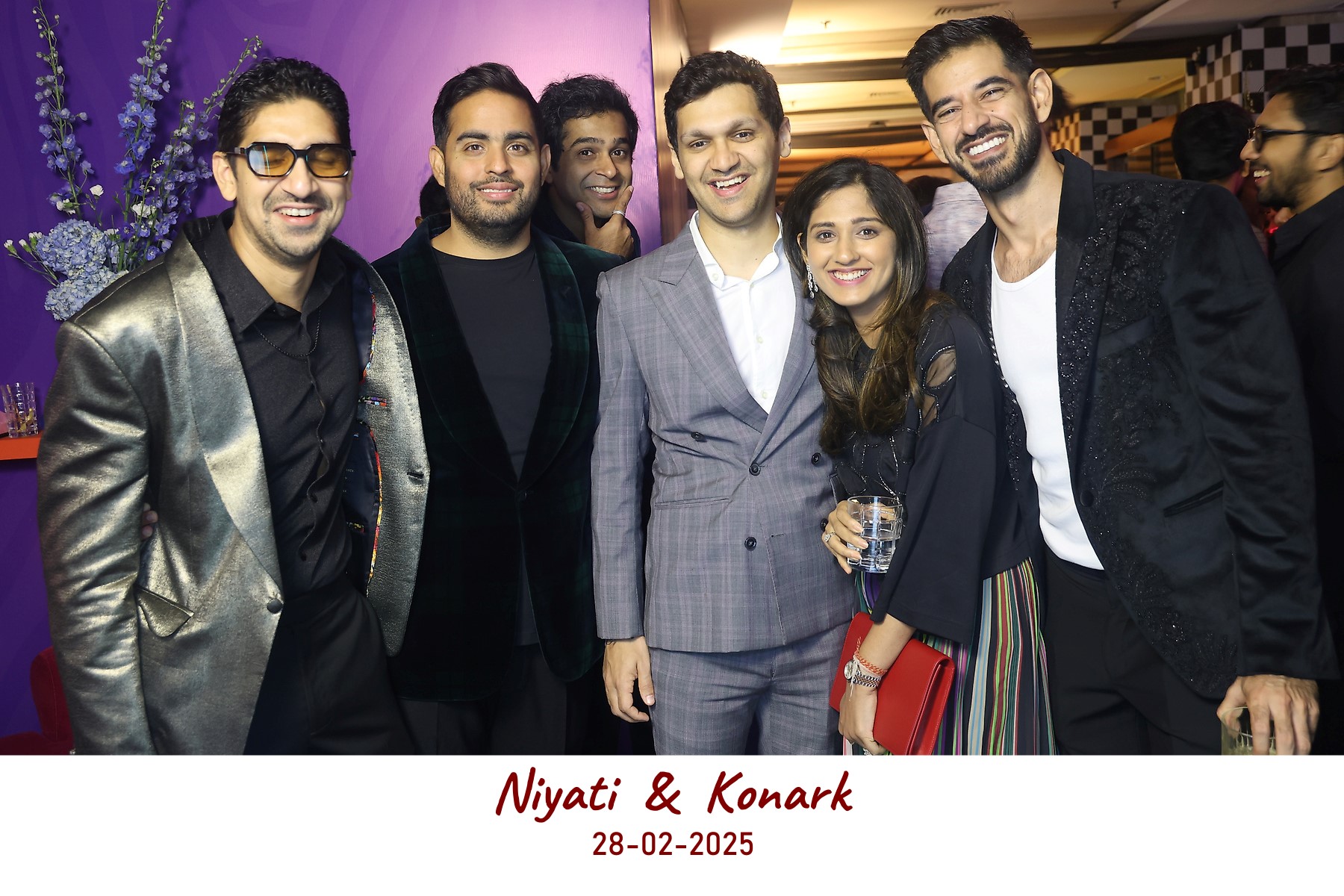 Akash Mukherjee and Ayan Mukherjee - Pose with The Magic Mirror Photo Booth - The PhotoBooth Company