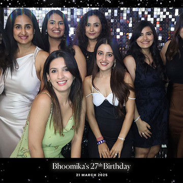 Birthday Photo Booth in Mumbai - The PhotoBooth Company